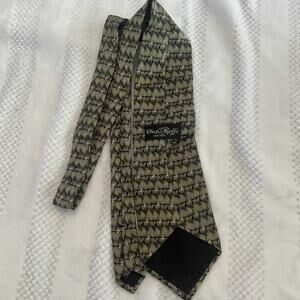 chez roffe abstract pattern tie